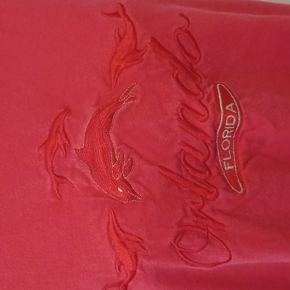 4/$40 Pink Orlando Dolphin Tee - Size Large - Picture 2 of 7